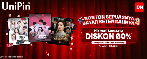Binge-Watching Seharian Tanpa Takut Boncos!  Diskon 50% Menanti!